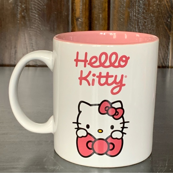 Hello Kitty Pink Bow 20oz Ceramic Mug - Picture 6 of 10